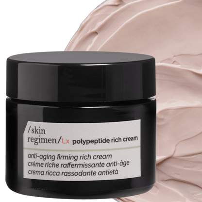 Skin Regimen LX Polypeptide Rich Cream – luxuriöse Anti-Aging Gesichtscreme mit biomimetischer Textur und Polypeptiden für straffe, gepflegte Haut.