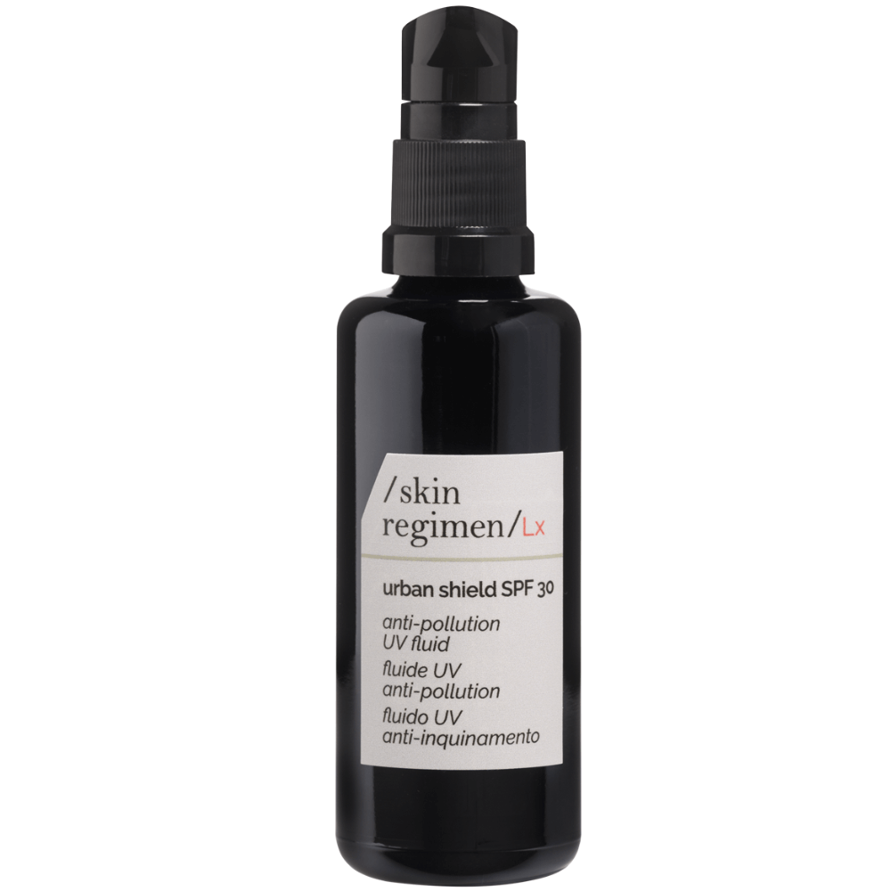 Skin Regimen Urban Shield SPF 30 – leichte Tagespflege mit Breitbandschutz gegen UV-Strahlen und Umwelteinflüsse für gesunde, strahlende Haut.