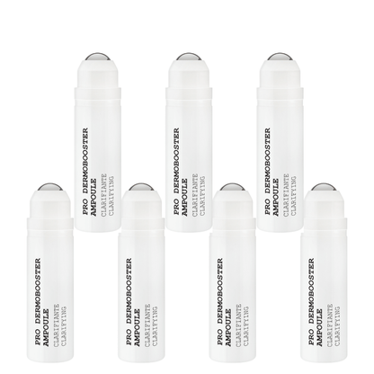 Sothys Pro-Dermobooster Ampoule Clarifiante – Kur zur Reduktion von Unreinheiten und Glanz, Set mit sieben duftstofffreien Ampullen.