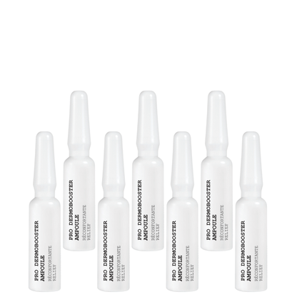 Sothys Pro-Dermobooster Ampoule Réconfortante – beruhigende Intensiv-Ampullen für empfindliche, zu Rosacea neigende Haut, Set mit 7 Ampullen.