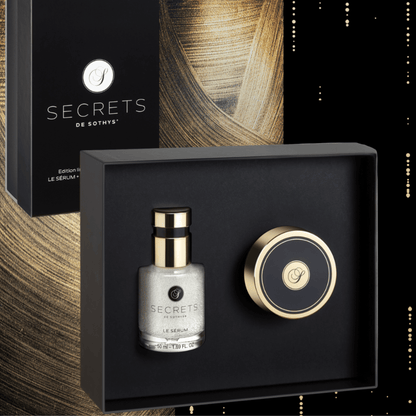 Sothys Secrets de Sothys La Sérum Box – edles Geschenkset mit Serum &amp; Augen-/Lippencreme in eleganter schwarzer Box.