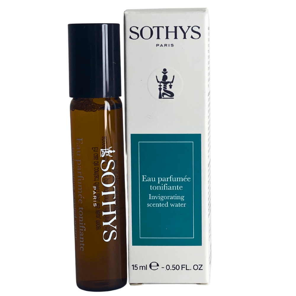 SOTHYS Eau Parfumée Tonifiante 15 ml – Roll-on Duft mit maritimen Noten und Zitrone, Produkt mit Umverpackung
