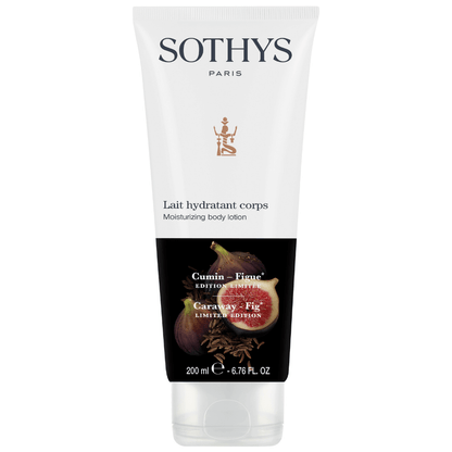 SOTHYS Lait Hydratant Corps Kümmel &amp; Feige 200 ml – Feuchtigkeitsspendende Körpermilch Limited Edition mit fruchtig-würzigem Duft