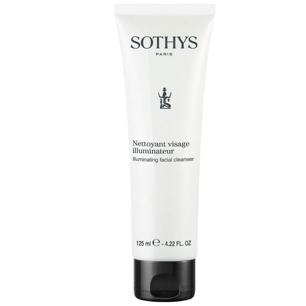 Sothys Nettoyant Visage Illuminateur – Glow Waschgel für strahlende, klare Haut. Mit Vitamin C &amp; Ferulasäure gegen Pigmentflecken, 125ml Tube