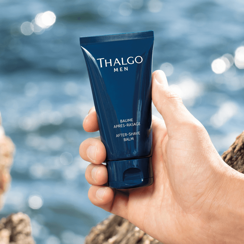Thalgo Men Aftershave-Balsam 75 ml – Moodbild am Meer, beruhigende Männerpflege nach der Rasur