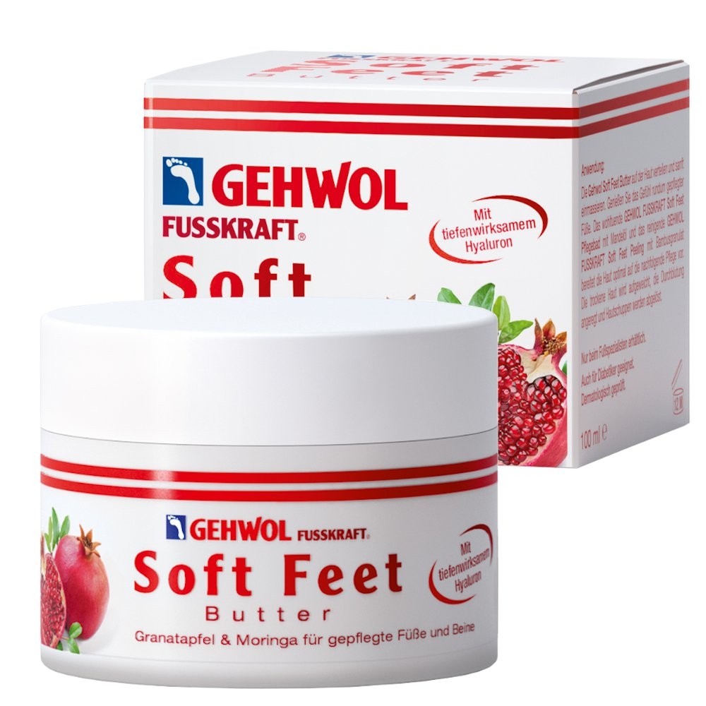 Fusskraft Soft Feet Butter Granatapfel & Moringa 100ml